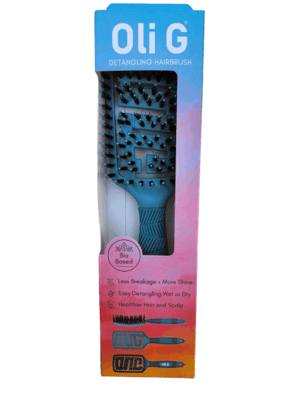 OLI G Haarborstel Pro (Anti-klit borstel) - OLI G CLUB 🧡 IN A BOTTLE