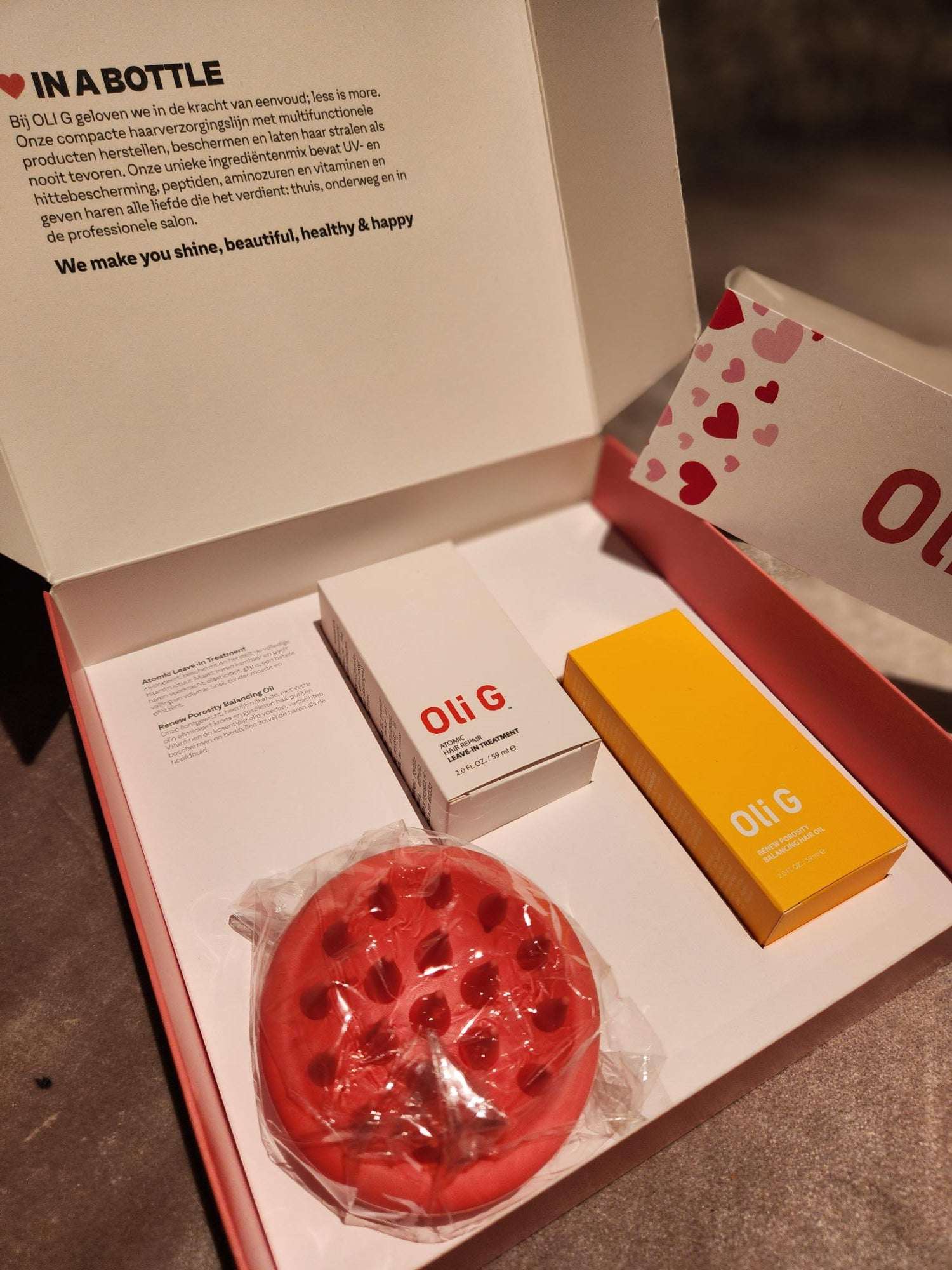 Healthy Hair Box - OLI G CLUB 🧡 IN A BOTTLE