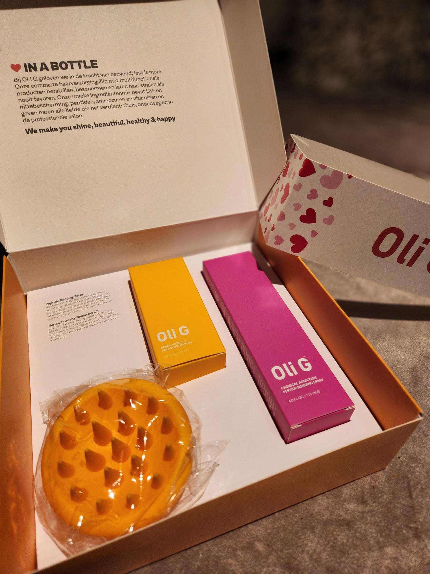 Oil & Shine Box - OLI G CLUB 🧡 IN A BOTTLE