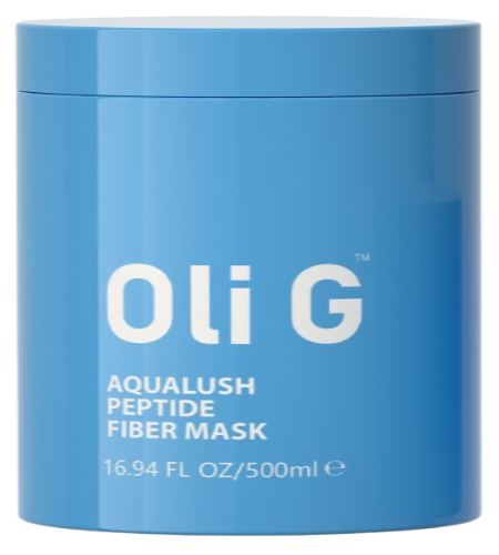 Aqualush Peptide Fiber Haarmasker - OLI G CLUB 🧡 IN A BOTTLE