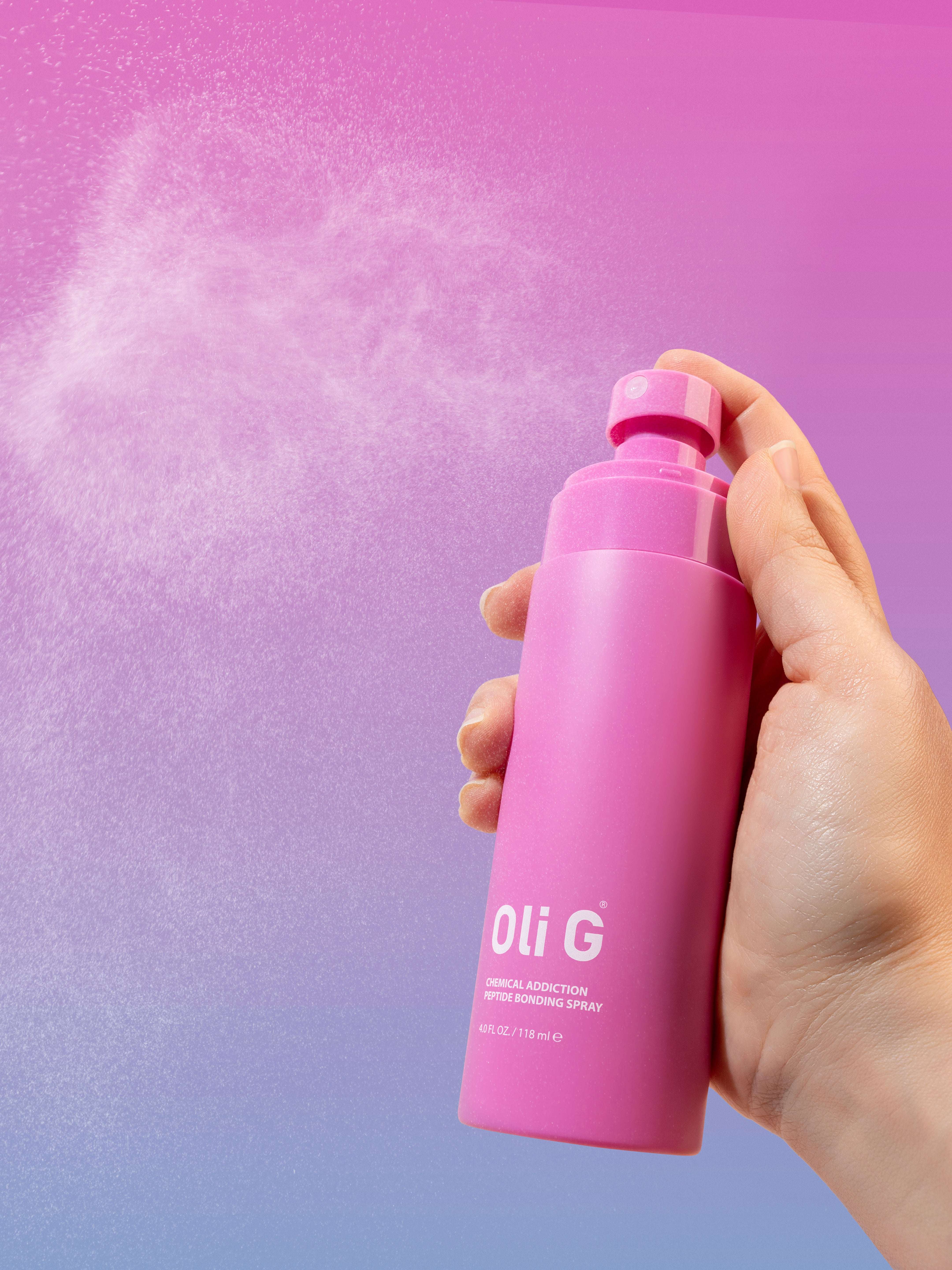 Peptide UV & Color Booster Spray - OLI G CLUB 🧡 IN A BOTTLE